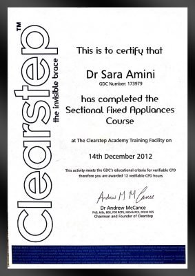 Clearstep Certificate